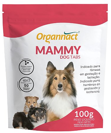 Suplemento Organnact Mammy Dog 50 Tabs