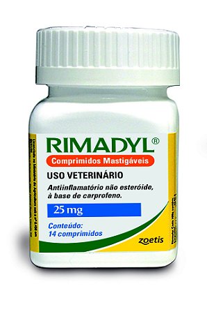 Anti-inflamatório Zoetis Rimadyl 14 Comprimidos