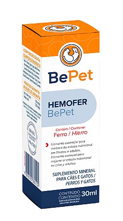Suplemento BePet Hemofer