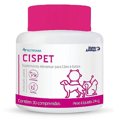 Suplemento Nutrisana Cispet 30 Comprimidos
