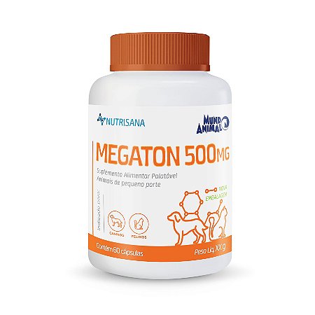 Suplemento Nutrisana Megaton 60 Cápsulas