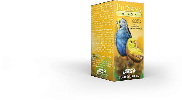 Suplemento Alimentar Mundo Animal PiuSana Mudamix 20ml