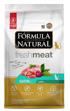 Ração Seca Fórmula Natural Fresh Meat para Gato Adulto Light