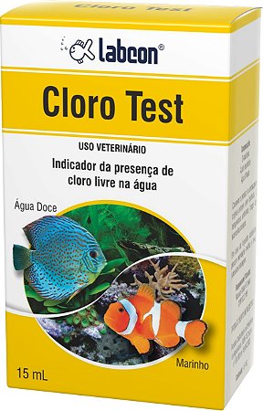 Indicador da Presença de Cloro Livre na Água Labcon Cloro Test 15ml