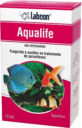 Fungicida e Auxiliar no Tratamento de Parasitoses Labcon Aqualife