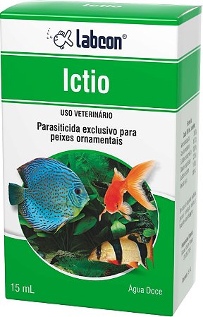 Parasiticida Exclusivo para Peixes Ornamentais Labcon Ictio
