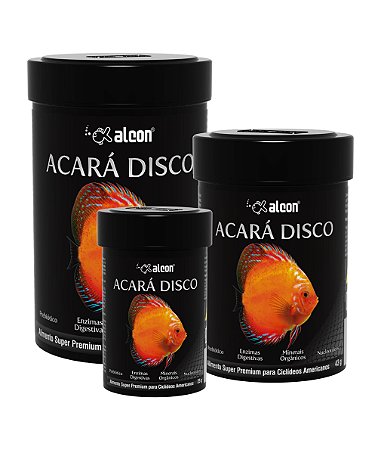 Alimento Seco Alcon Super Premium Acará Disco