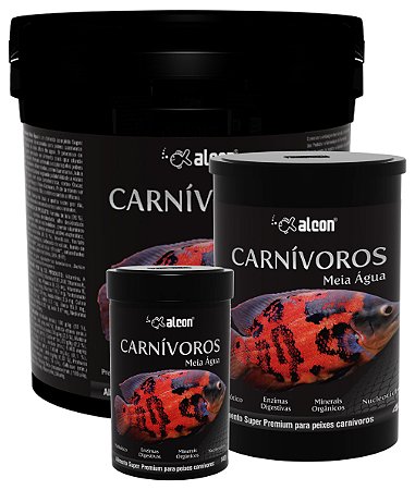 Alimento Completo Alcon Carnívoros Meia Água