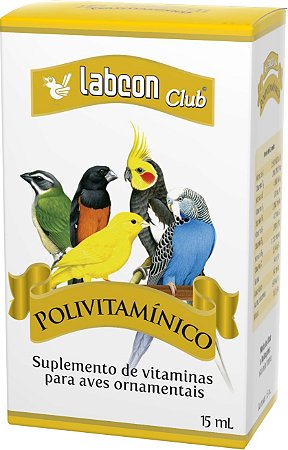 Suplemento Vitamínico Alcon Labcon Club Polivitamínico 15ml