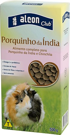 Alimento Seco Alcon Club Porquinho da Índia 500g