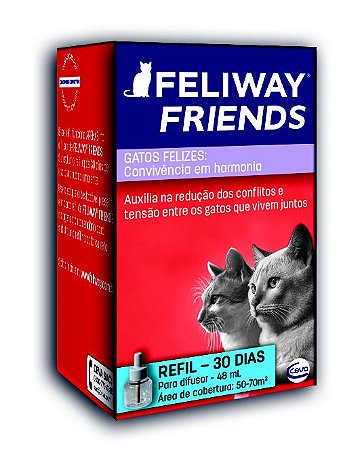 Comportamental Ceva Feliway Friends Refil 48ml