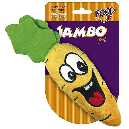 Pelucia Jambo Food Cenoura