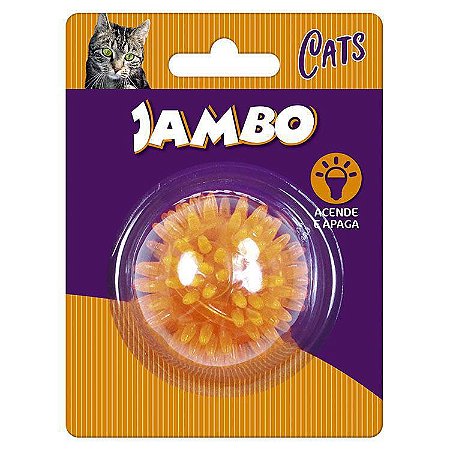 Brinquedo Jambo Bola Luz Espinho Mini Cat