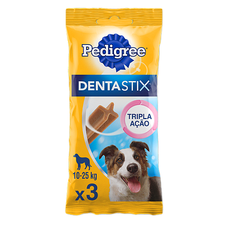 Petisco Pedigree Dentastix Cães Adultos Raças Médias