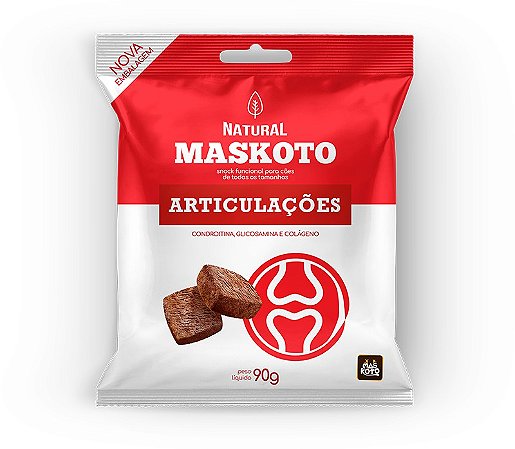 Petisco Natural Maskoto Cães Articulação e Ossos 90g