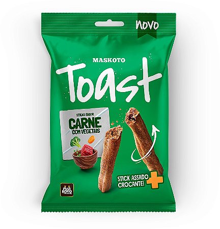 Petisco Maskoto Toast Cães sabor Vegetal 50g