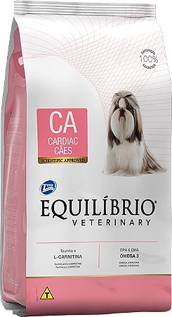 Ração Seca Equilíbrio Veterinary Cães CA Cardiac