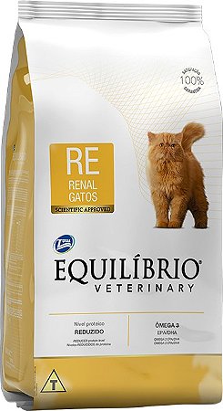 Ração Seca Equilíbrio Veterinary Gatos RE Renal