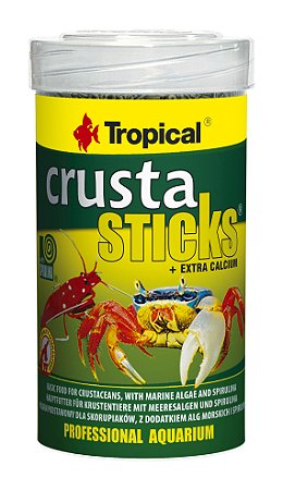 Ração Tropical Crusta Sticks 70g