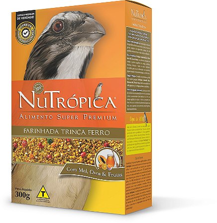 NuTrópica Trinca Ferro a Base de  Mel, Ovos e Frutas