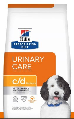 Ração Seca Hills Canino Prescription Diet C/D Multicare Cuidado Urinário sabor Frango