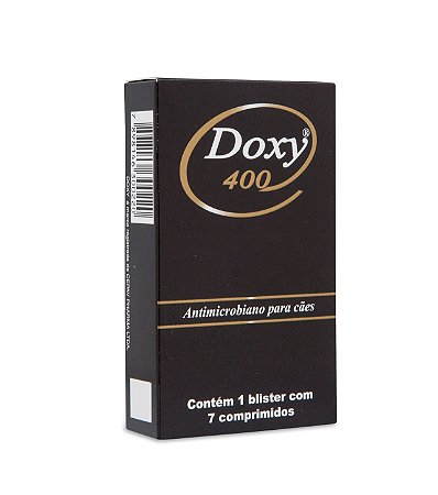 Antibacteriano Cepav Doxy 400mg 07 Comprimidos