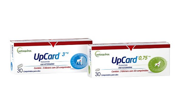 Diurético Vetoquinol UpCard 30 Comprimidos