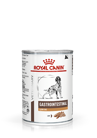 Alimento Úmido Lata Royal Canin Canine Gastrointestinal Low Fat 410g