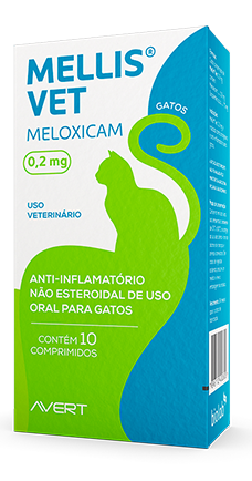 Anti-inflamatório Avert Mellis Vet 10 Comprimidos