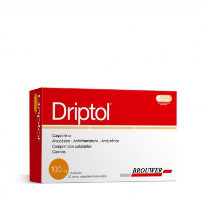 Anti-inflamatório Brouwer Driptol 20 Comprimidos