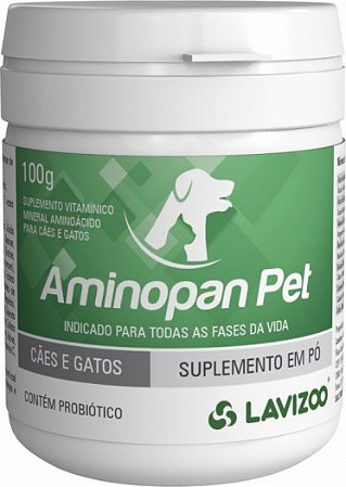 Suplemento Lavizoo Aminopan Pet