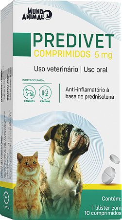 Anti-inflamatório Mundo Animal Predivet 10 Comprimidos