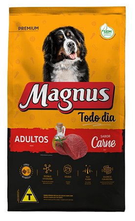 Ração Seca Magnus Premium Todo Dia Cães Adultos sabor Carne