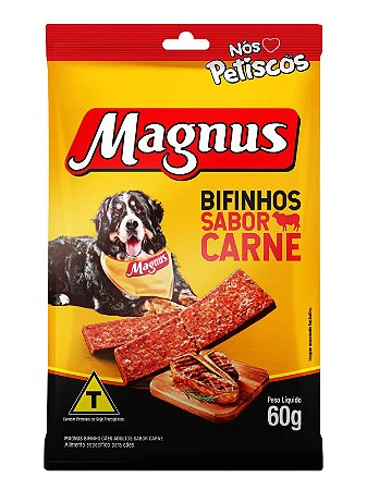 Bifinho Magnus Cães Adultos sabor Carne