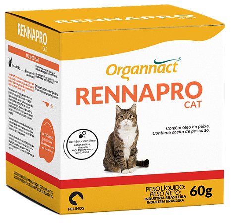 Suplemento Organnact Rennapro Cat 60g