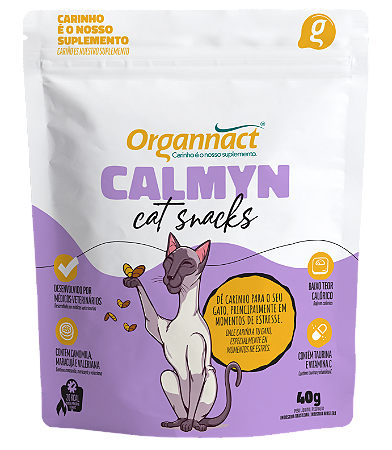 Cat Snacks Organnact Calmyn 40g