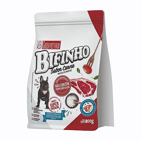 Bifinho Green Pet Food sabor Carne