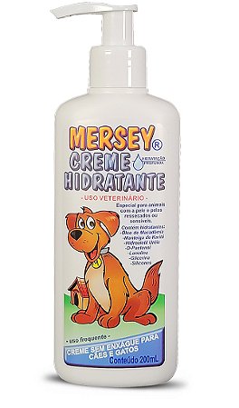 Creme Hidratante Mersey Cães e Gatos 200ml