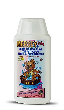 Shampoo Filhote Mersey Baby Cães e Gatos 250ml