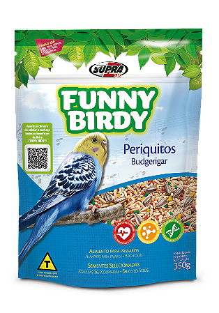 Alimento Completo Seco Funny Birdy Periquitos 350g