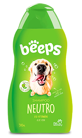 Shampoo Beeps Neutro Cheirinho de Maça Verde 500ml