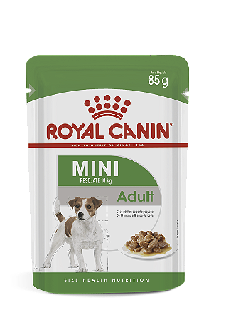 Alimento Úmido Sachê Royal Canin Canine Adult Mini
