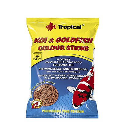 Ração Tropical Koi & Goldfish Colour Sticks