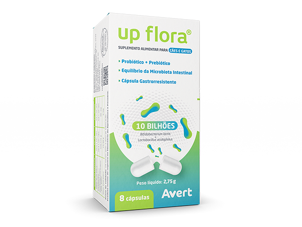Suplemento Up Flora 2,75g, 8 cápsulas