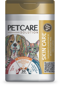 Petcare Skin Care 30caps - Suplemento Alimento