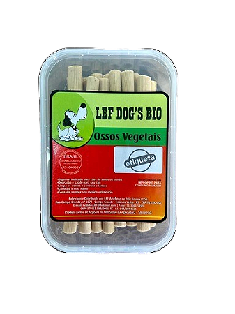 Tubete LBF Dog Pequeno sabor Coco e Defumado 120g