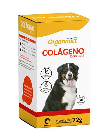 Suplemento Organnact Colágeno Dog 60 Tabs