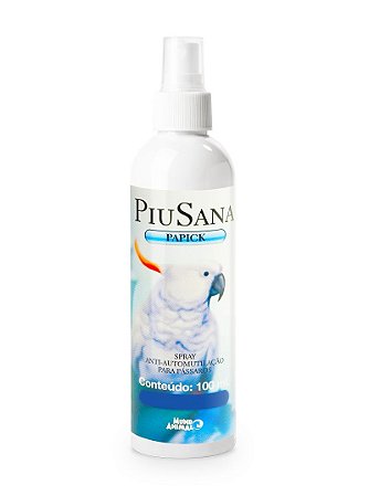 Anti Automutilação Mundo Animal PiuSana Papick 100ml