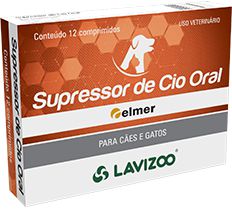 LAVIZOO SUPRESSOR DE CIO ORAL PARA CÃES E GATOS - 12 COMPRIMIDOS