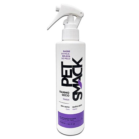 Banho a Seco Centagro Pet Smack para Gatos - 250ml